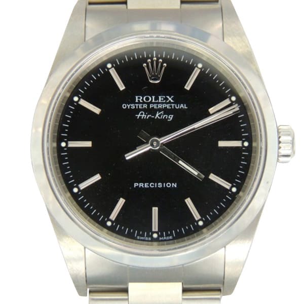 We puchased Rolex Air King 14000M!