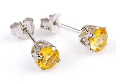 金券・商品券属買取ランキング3位 citrine earrings