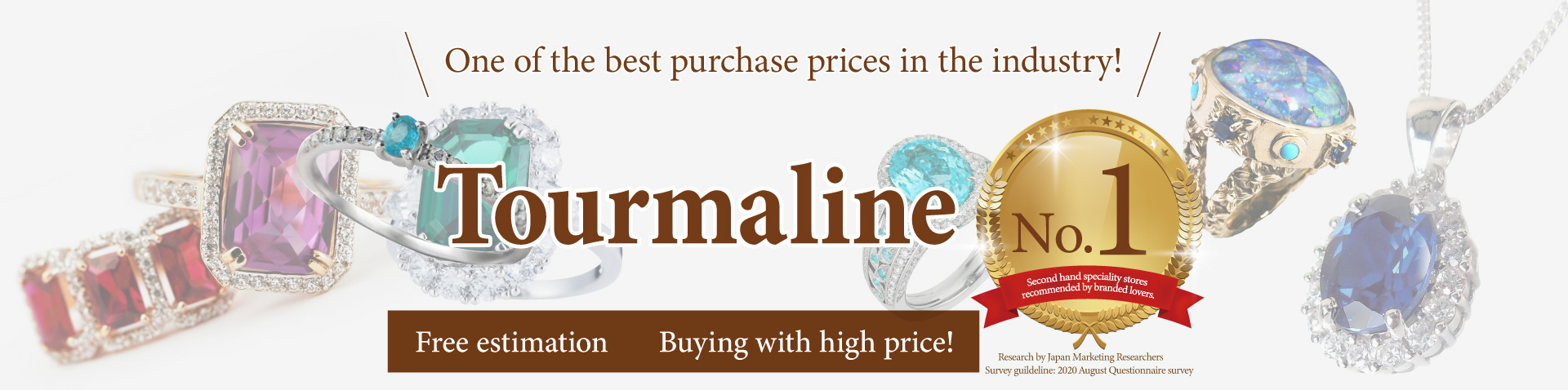 Purchase of tourmaline