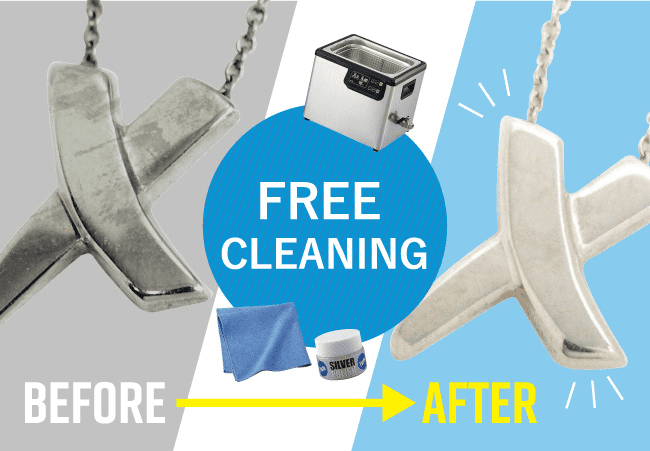 Free jewellery cleaning service 