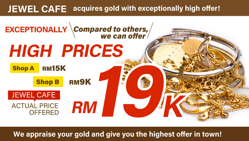 Jewel Cafe gold appraisal