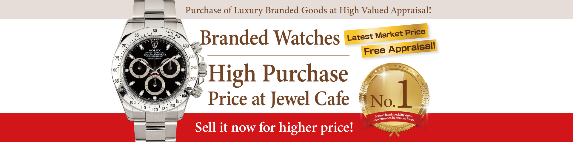 Purchase of branded watch